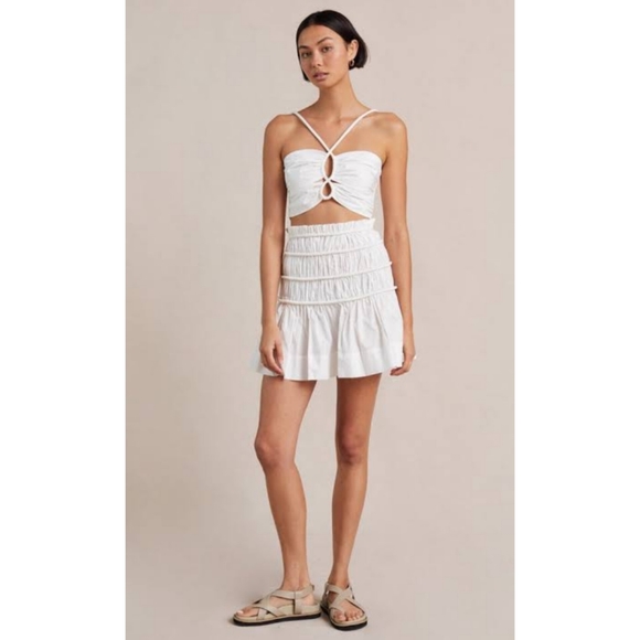 BEC + BRIDGE Eli Crop Top White *Size 6 Nwt* - Picture 6 of 9